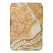 Lichtbruin & Beige Marmeren Steen Textuur Print Badmat (Voorkant Verticaal)