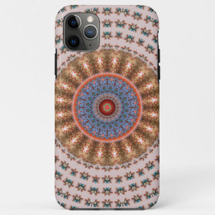 Lichtbruine Mandala-wiel iPhone 11 Pro Max Hoesje