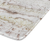 Lichtbruine marmer snijplank (Hoek)