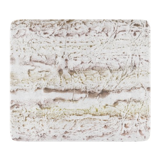 Lichtbruine marmer snijplank (Voorkant)