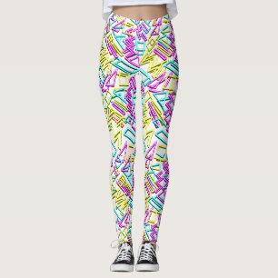 Lichtbuispatroon Lichtgevend. Leggings