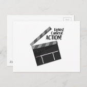 Lichtcamera-actie Briefkaart (Voorkant / Achterkant)