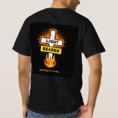 Lichtdrager - Shine for Jesus T-shirt (Achterkant)