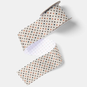 Lichte Aardtint Bossen Stippen Ontwerp Lint