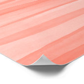 lichte Abstracte Waterverf Kunst Poster (Hoek)