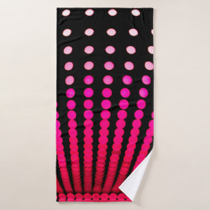 Lichte achtergrond badhanddoek