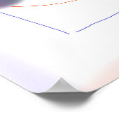 Lichte achtergrond poster (Hoek)