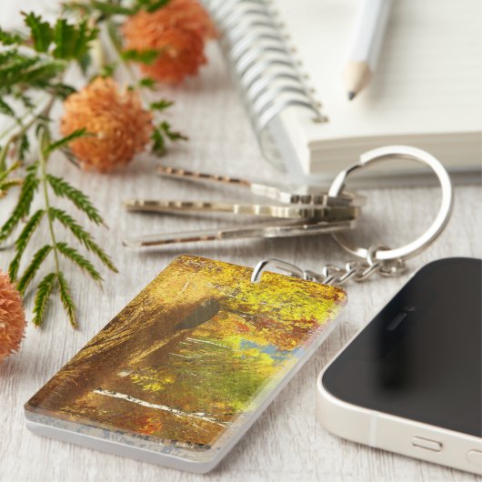 Lichte acrylSleutelhanger Sleutelhanger (Voorkant Rechts)