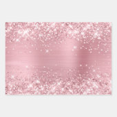 Lichte Baby roze ombre Folie Inpakpapier Vel (Voorkant 2)