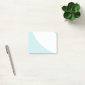 Lichte Blauwe en Witte Zwervels Post-it® Notes (Kantoor)