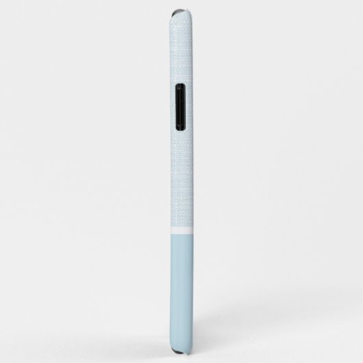 Lichte blauwe lijn textuur, kleurenblok Case-Mate iPhone case (Achterkant/rechts)
