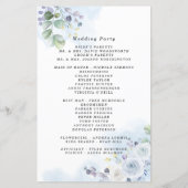 Lichte blauwe Waterverf (Achterkant)