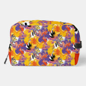 Lichte bloemen. toilettasje (Achterkant)