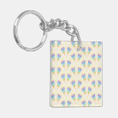 Lichte bogen Acryl Sleutelhanger (Voorkant Links)