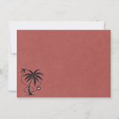 Lichte Bourgogne Mexico paspoort Bedankkaart (Achterkant)