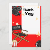 Lichte cameramactie Hartelijk dank Kaart (Voorkant / Achterkant)