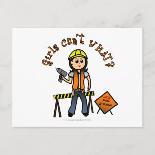 Lichte constructie briefkaart