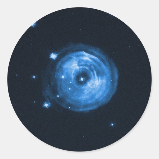 Lichte echo van Star V838-monocerotis Ronde Sticker (Voorkant)
