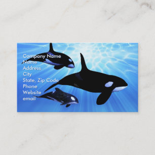 Lichte echo visitekaartje