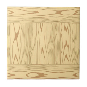 Lichte eikenhoutnerftextuur minimalistisch tegeltje