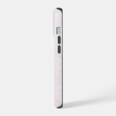 Lichte Floral achtergrond iPhone 15 Hoesje (Linkerkant)