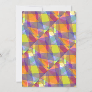 Lichte Geometrische - Wenskaart Feestdagenkaart