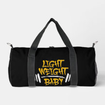 Lichte Gewicht Baby Grappige Gym Typografie