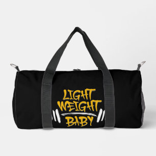 Lichte Gewicht Baby Grappige Gym Typografie Plunjezak