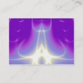 LICHTE GOLVEN, Violet, Paarse, Wit Visitekaartje (Achterkant)