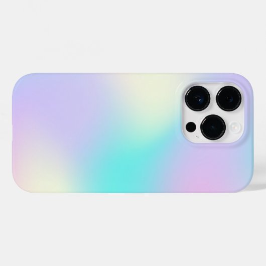 Lichte holografische achtergrond Case-Mate iPhone case (Achterkant (horizontaal))