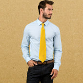 Lichte honing amber - uw monogrammen stropdas