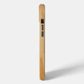 Lichte houtbordtexturen Case-Mate iPhone case (Achterkant / Links)