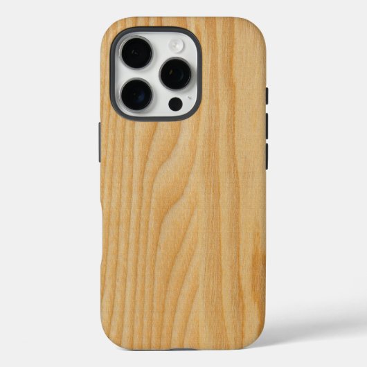 Lichte houtbordtexturen Case-Mate iPhone case (Achterkant)