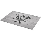 Lichte houten Grillmaster Keukenaccessoire  Snijplank (Hoek)