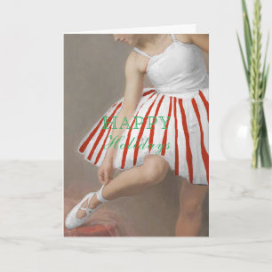 Lichte huid Ballerina Peppermint Tutu Kaart