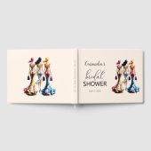 Lichte jurk vrouwen bruidsfeestje  gastenboek (Volledig)