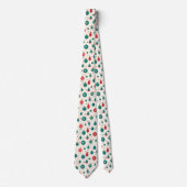 Lichte kerstversieringen stropdas (Voorkant)