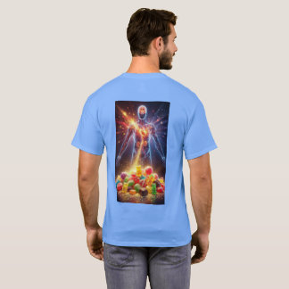 lichte kleur t-shirt met lange mouwen en menselijk