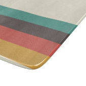 lichte kleurenstrepen snijplank (Hoek)