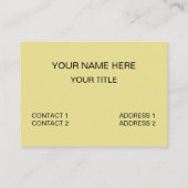 Lichte kleurstrepen visitekaartje (Achterkant)