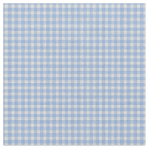 lichte koningsblauwe gingham ruit stof