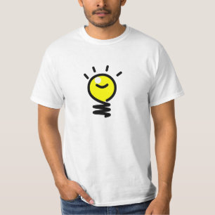 Lichte lamp Idee T-shirt