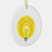 Lichte lamp keramisch ornament (Rechts)