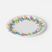 Lichte lamp papieren bordje (Gekanteld)