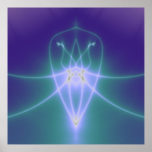 Lichte lamp poster (Voorkant)