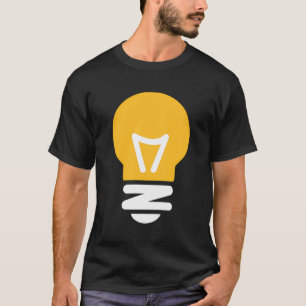 Lichte lamp t-shirt