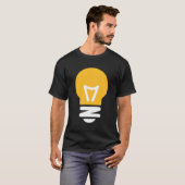 Lichte lamp t-shirt (Voorkant volledig)