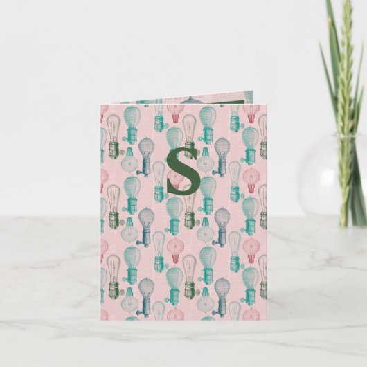 Lichte lampen Architectuurtekening Dagelijks Kaart (Voorkant)