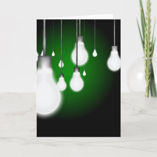 Lichte lampen kaart (Voorkant)