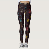 Lichte lampen leggings (Voorkant)